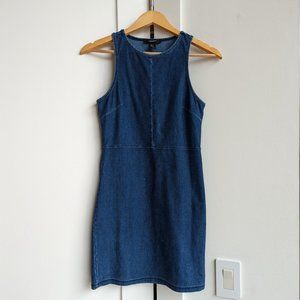 Sleeveless Denim Short Dress Size Small